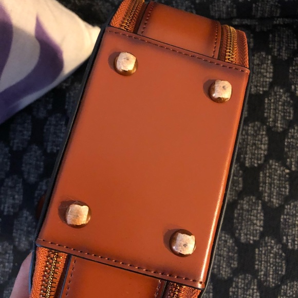 Paste retro style round shape shoulder bag - Picture 4 of 4